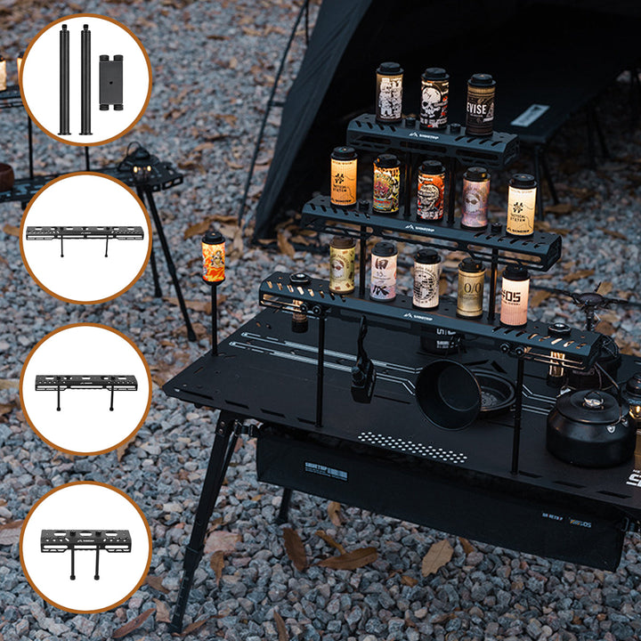 Spin-Glow Modular Camp Light, a must-have for hiking, offering reliable and adjustable illumination