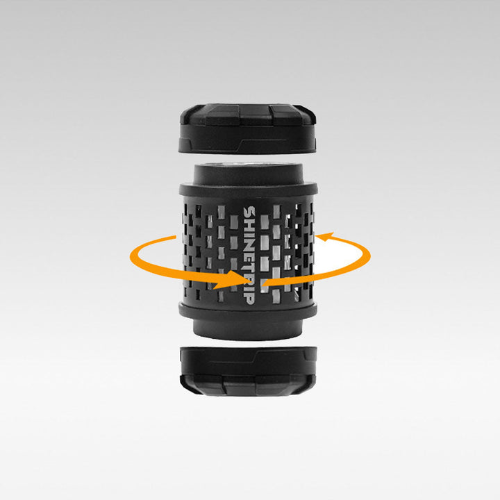 Traverseon Spin-Glow, the ultimate portable and modular light, ideal for camping and stress relief