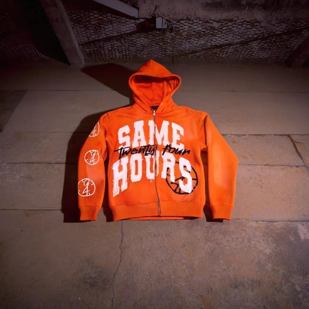 Everyday unisex zip-up hoodie for streetwear. Express your unique style with this comfortable, colorful piece.