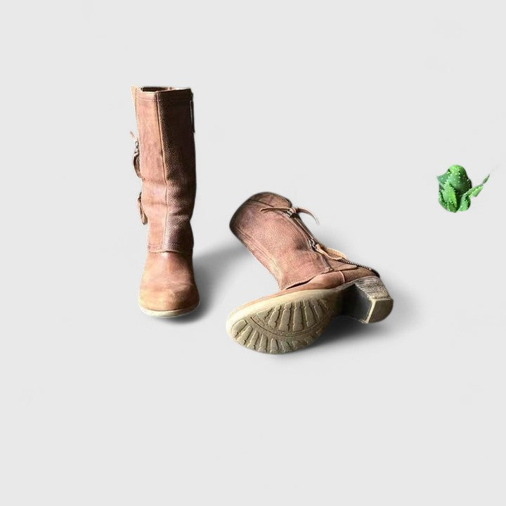 Supportive women's orthopedic fashion boots, designed for ultimate comfort & style in winter footwear.