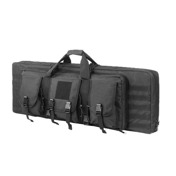 Military issue rifle backpack, cam-pact yet spacious for two rifles & gear