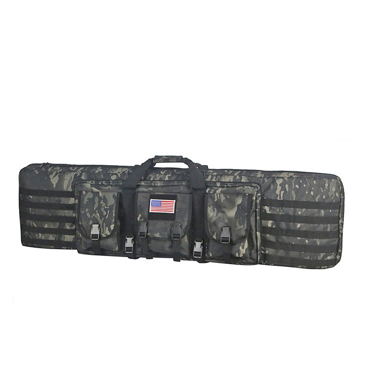 Hunting gear rifle bag, designed for safe & easy transport of two long guns