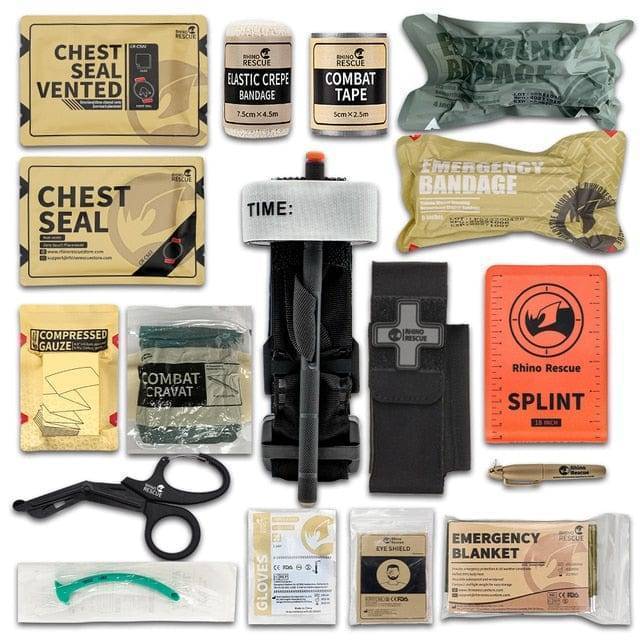 Safety first: a comprehensive tactical outdoor first aid survival kit for all emergency situations