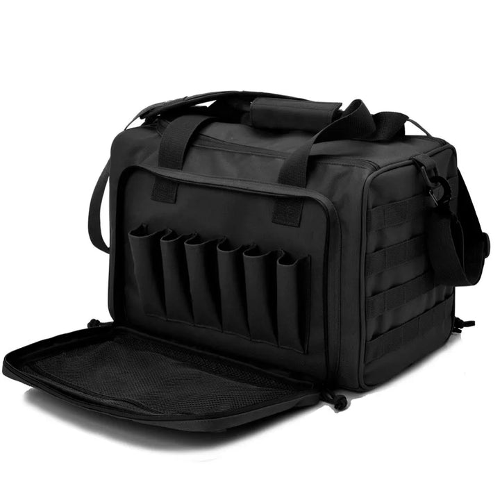 Versatile men's hunting bag, featuring military-grade nylon and ample space for all outdoor gear.