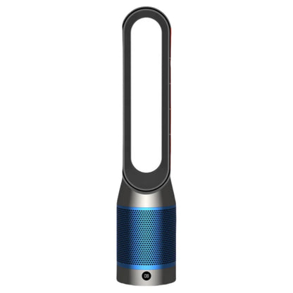 "Termoventilatore purificatore aria UV con telecomando, design moderno, perfetto per clima ideale e aria pulita in casa."