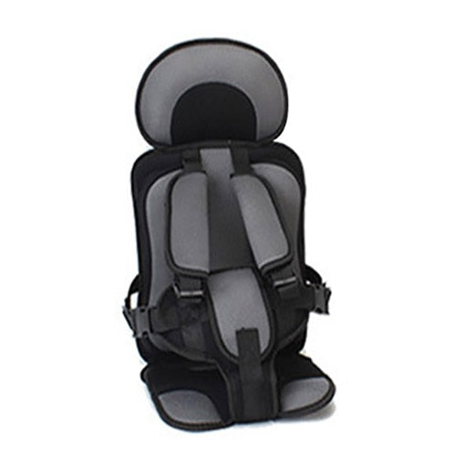 Children's travel safety seat, designed for ultimate protection, adjustable comfort, and a breathable 5-point harness.