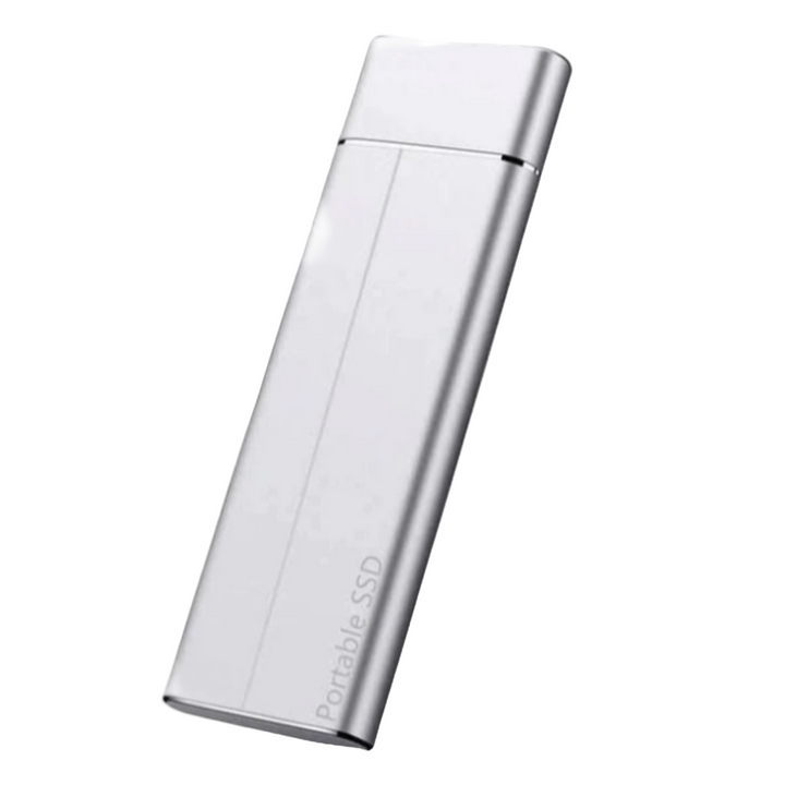 High-speed 64GB portable SSD external storage, an ultra-fast solid-state drive for efficient data transfer.