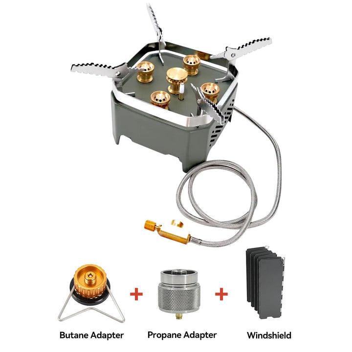 Powerful camping stove, perfect for all your outdoor cooking and camp kitchen needs
