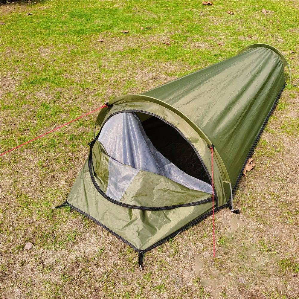 Ultralight backpacking tent with 2-way ventilation, perfect for camping and cycling trips
