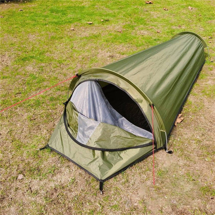 Ultralight backpacking tent with 2-way ventilation, perfect for camping and cycling trips