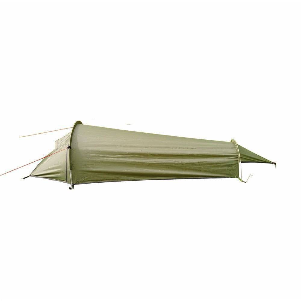Backpacking tent with advanced 2-way ventilation, essential ultralight waterproof shelter for cyclists