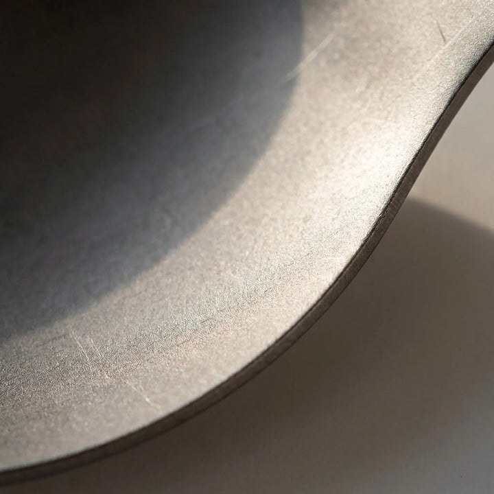 Unisex foldable titanium spork. Essential ultralight utensil for camping, hiking, & travel meals.