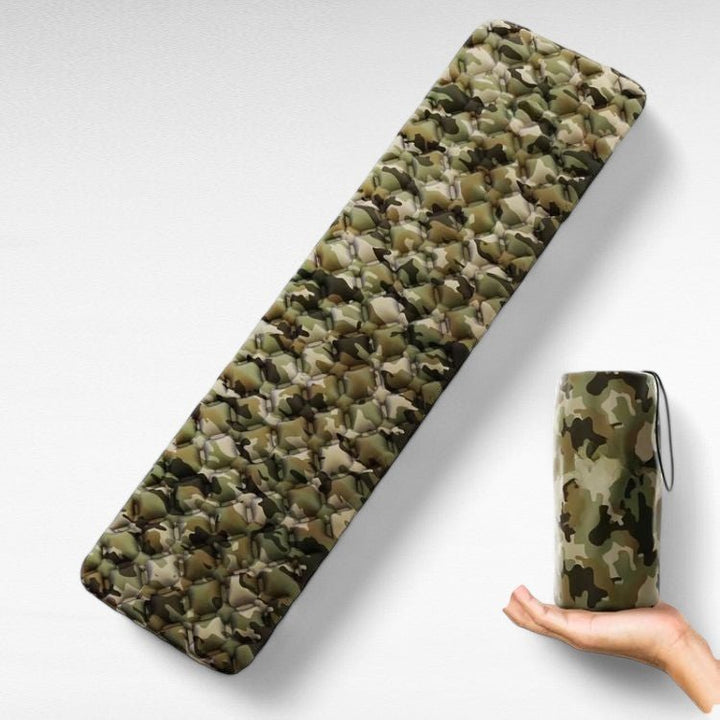 Camping air mattress, ultralight and inflatable, perfect sleep gear for outdoor enthusiasts