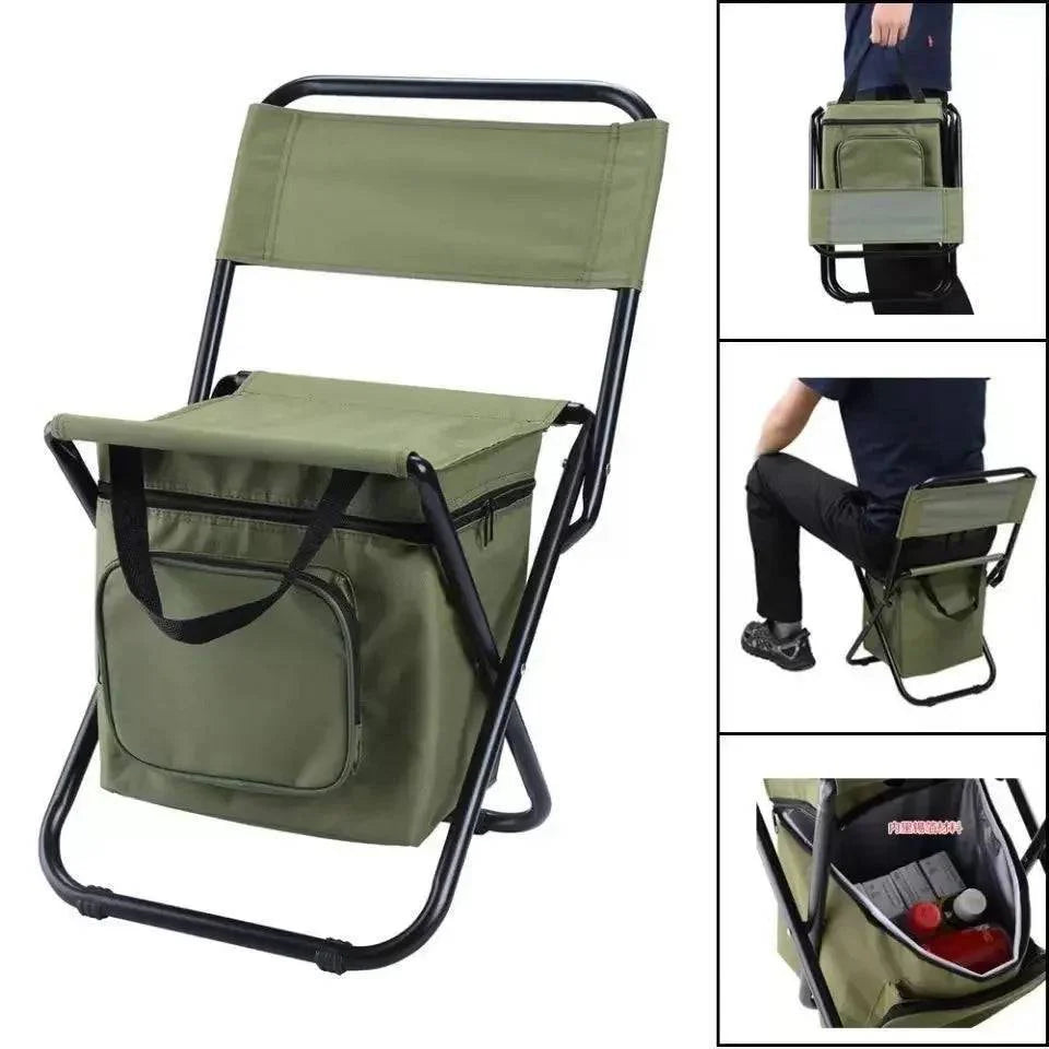 Ultralight portable folding moon chair, perfect for comfortable camping and outdoor relaxation