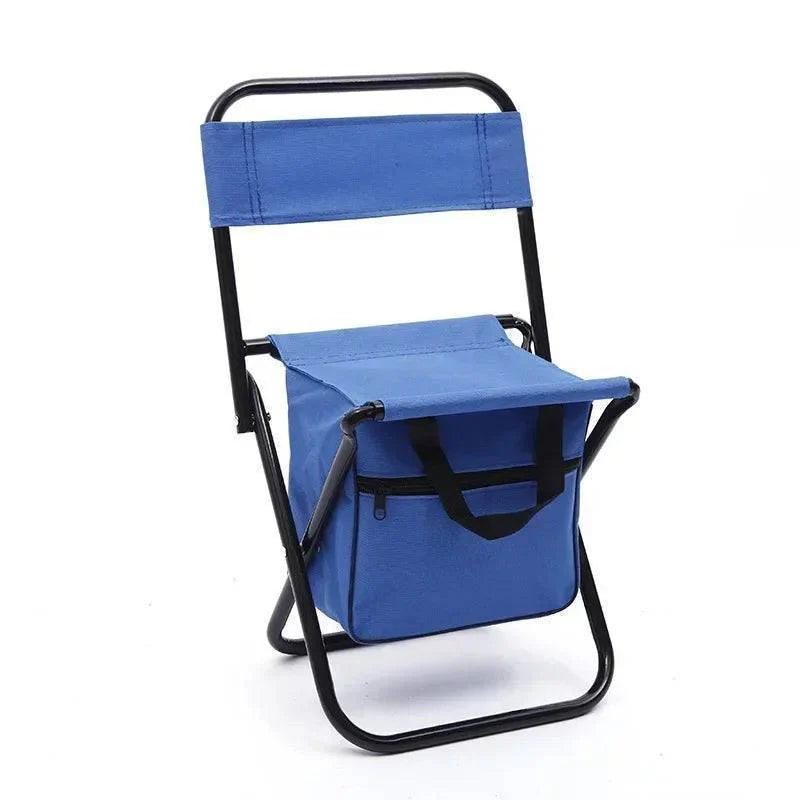 Compact folding camping chair, comfortable moon design, excellent for outdoor recreation and travel