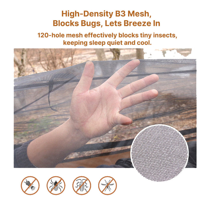Waterproof bivy tent with instant setup, ideal for ultralight backpackers and outdoor enthusiasts.