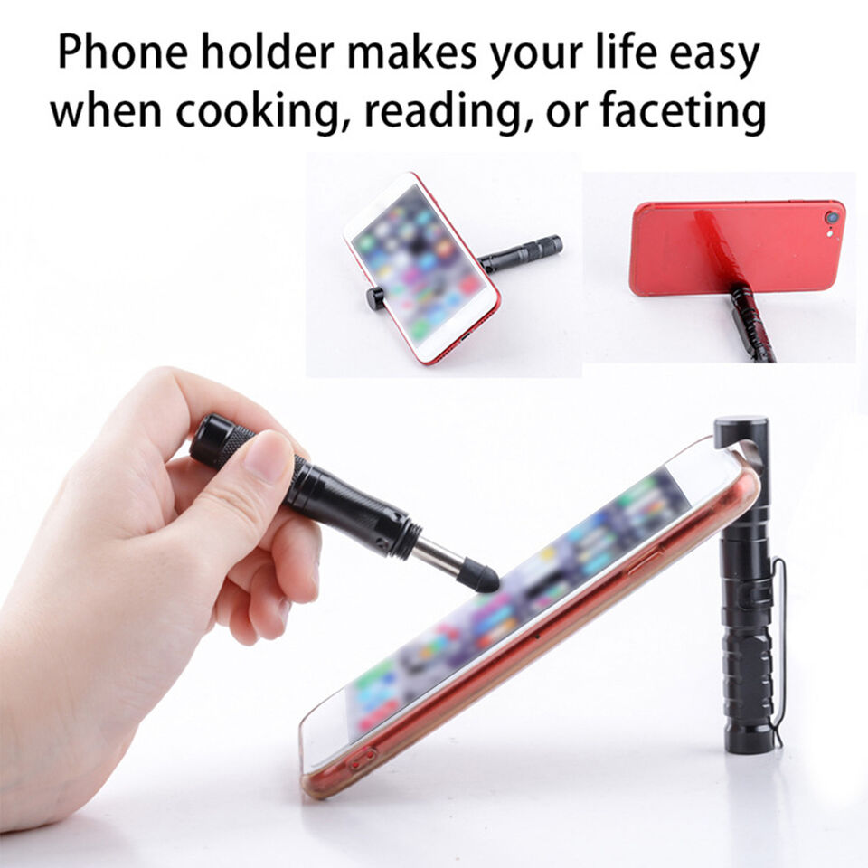 Tactical survival pen with 11 functions, essential EDC outdoor equipment for camping and emergencies.