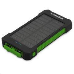 Unisex 20000mAh solar power bank, great for charging devices on the go with solar energy.