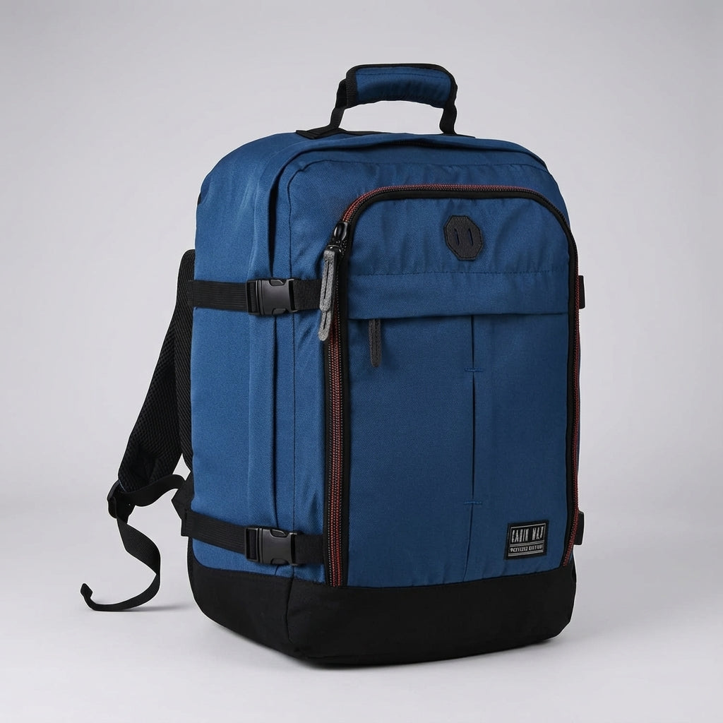 Spacious 30 liter unisex travel backpack. Ample room for essentials, great for short trips & carry-on.