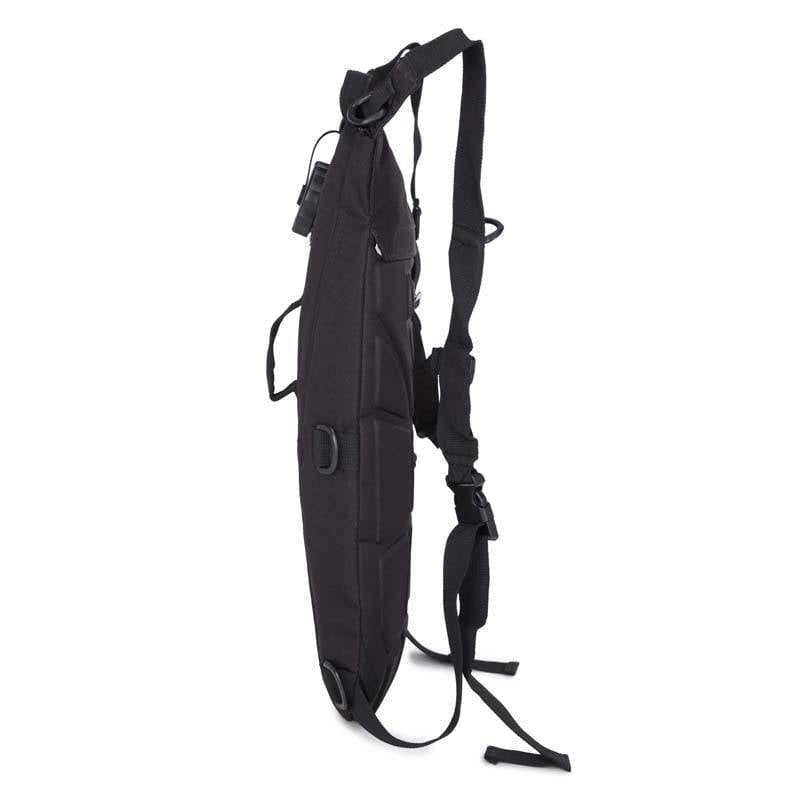 Waterproof tactical hydration backpack with molle system, ideal for hiking and camping