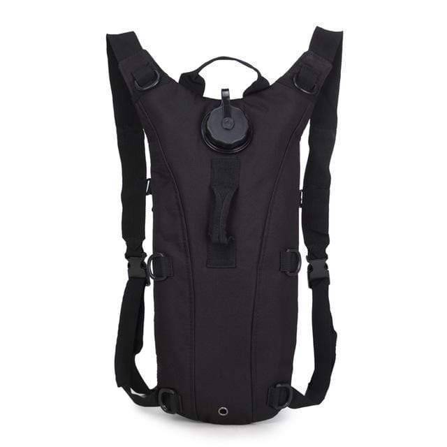 Detail of the durable fabric and stitching on the tactical outdoor water bag