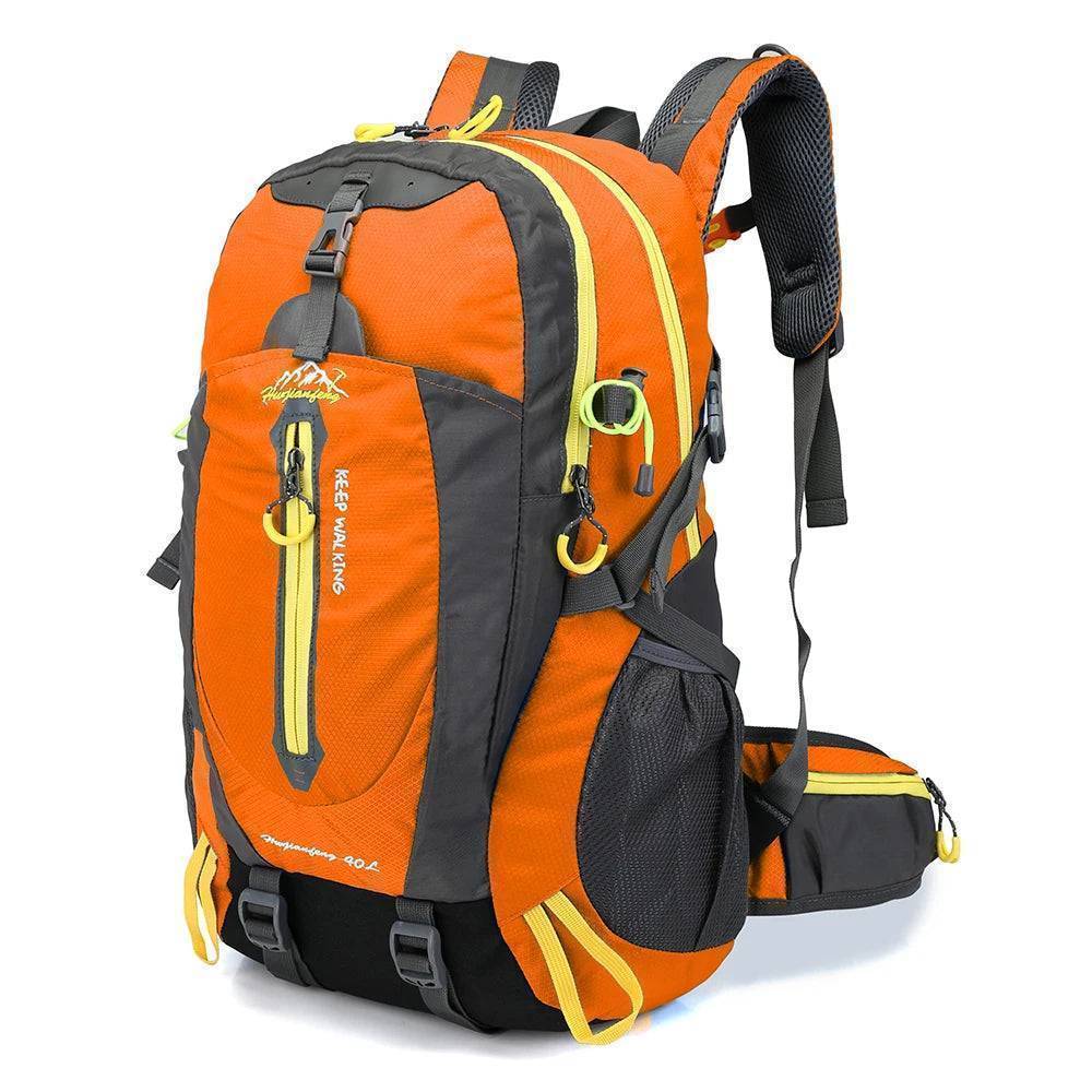 Unisex 40L Water-Resistant Outdoor Travel Backpack