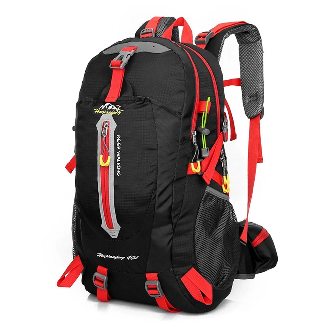 Unisex 40L Water-Resistant Outdoor Travel Backpack