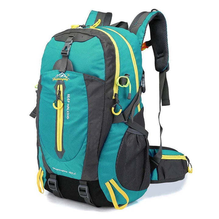 Unisex 40L Water-Resistant Outdoor Travel Backpack