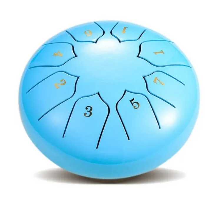 Zen-like 8-tone musical rain drum, a beautiful acoustic instrument & thoughtful gift for peace.