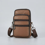 Brown Double Zipper