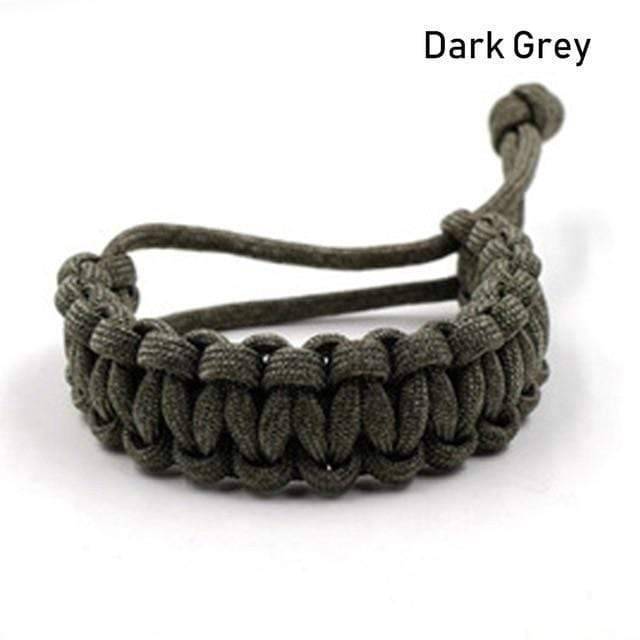 Durable paracord survival bracelet, essential gear for any adventure