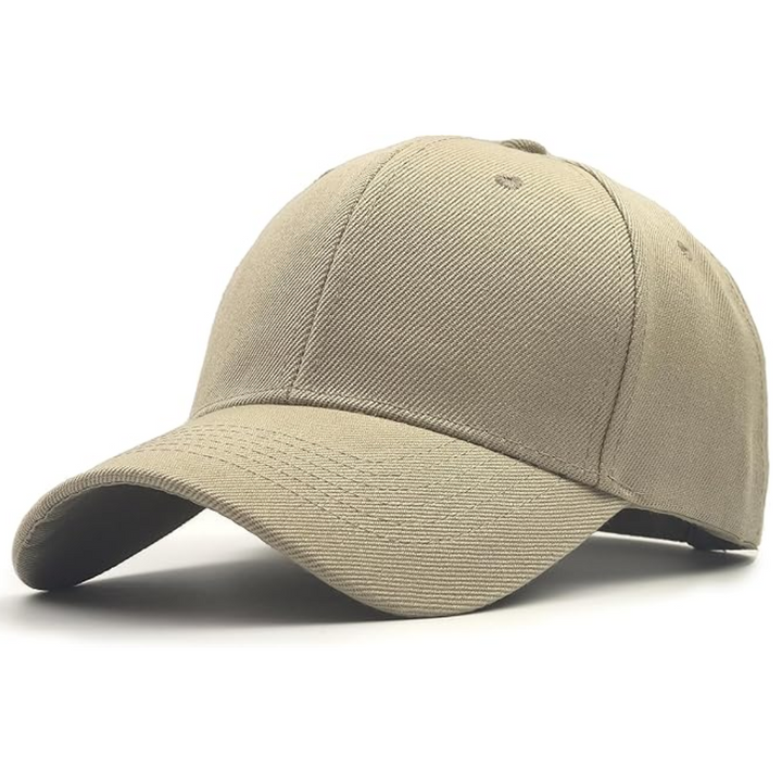 Durable adjustable baseball cap for men & women, perfect for sports and everyday headwear.
