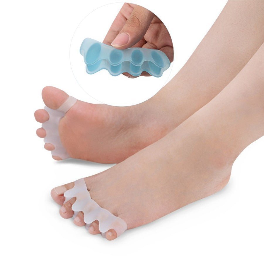 Ergonomic unisex toe straightener splint for hammer toe pain relief & foot support. Adjustable comfort.