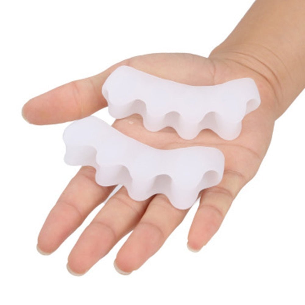Unisex adjustable toe straightener for hammer toe relief. Foot support & comfortable toe corrector.