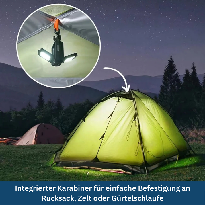 Durable Adventure LED Lamp, an essential outdoor camping gear and trekking supply