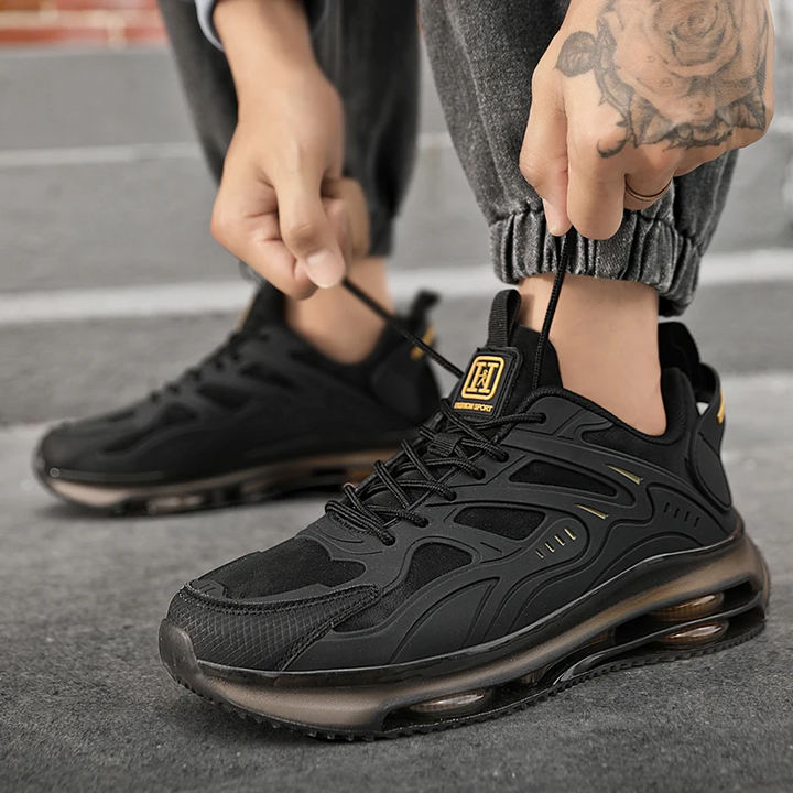 AirTech unisex running sneakers with superior shock absorbing technology for comfortable, high-performance training.