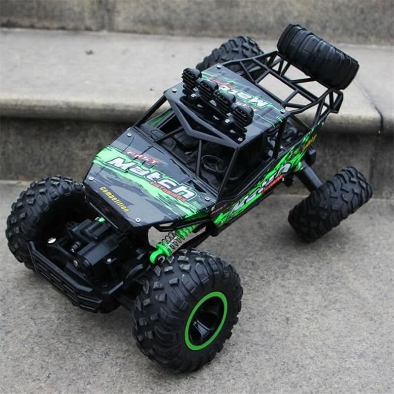 Full view of a sleek All-Terrain RC Monster Truck, a perfect gift for kids and RC enthusiasts.