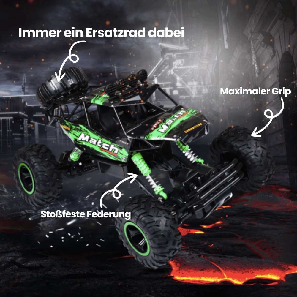 Kids' favorite: a robust, unisex remote control off-road monster truck for endless fun.