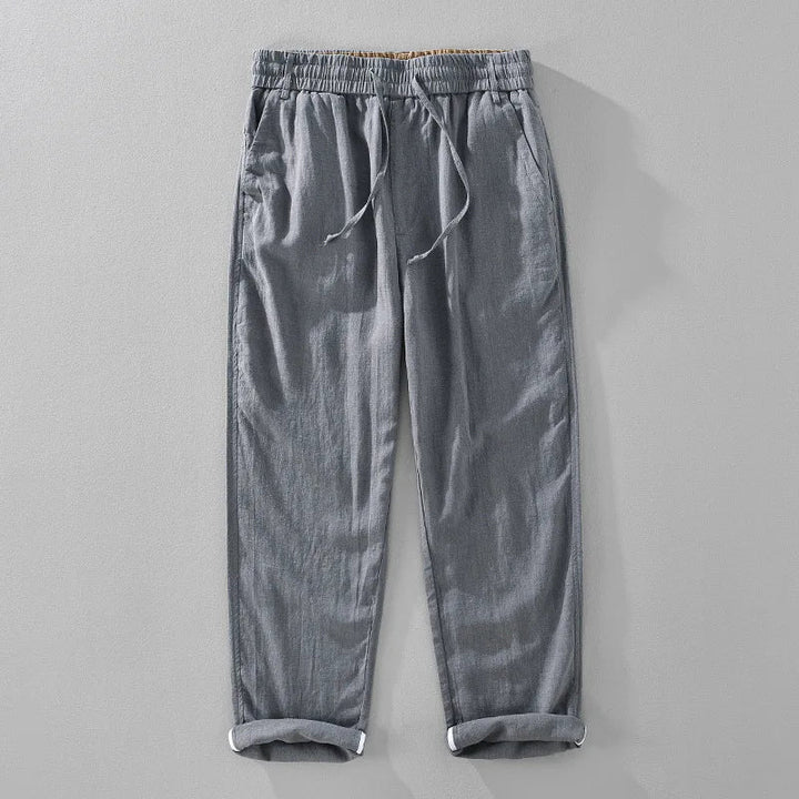 Comfortable Amalfi unisex relaxed fit pants with an adjustable drawstring, great for summer fashion & vacation outfits.