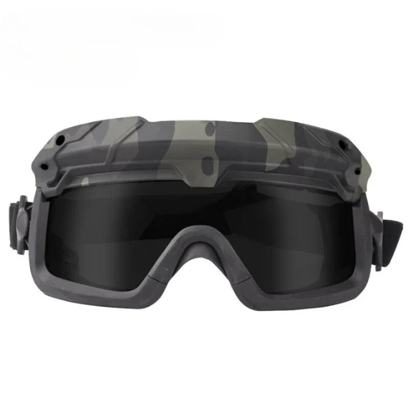 Unisex tactical goggles, crucial anti-fog eyewear for active outdoor sports participation.