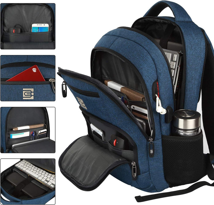 Stylish anti-theft backpack with USB charging, ideal for modern urban exploration.
