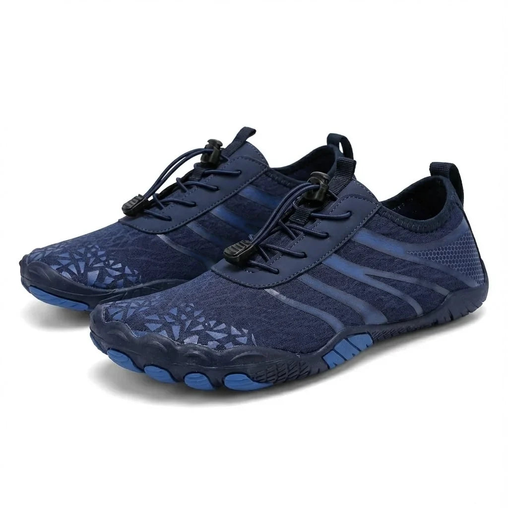 Breathable lightweight barefoot shoes with flexible, non-slip sole for ultimate unisex comfort and movement.