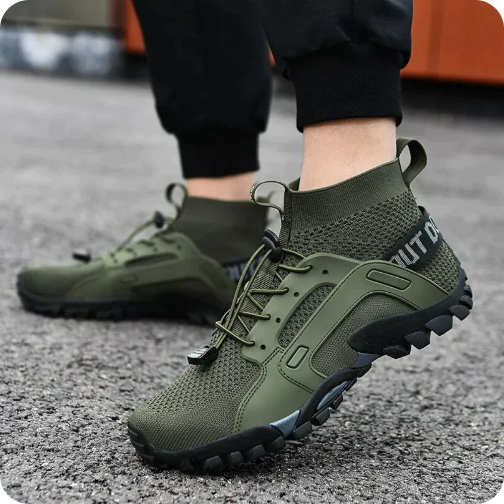 Comfortable flexible barefoot shoes, unisex design for natural movement & a roomy toe box.