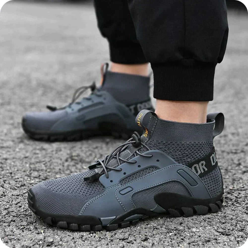 Barefoot shoes for natural movement, unisex, with a flexible sole & roomy toe box for comfort.