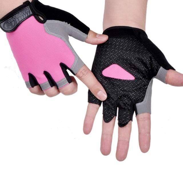 Stylish black fingerless cycling gloves, versatile for all cyclists, men or women