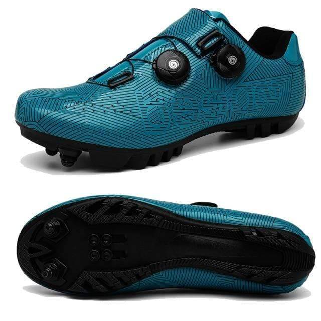 Unisex self-locking winter cycling shoes, ideal for cold weather road and MTB riding