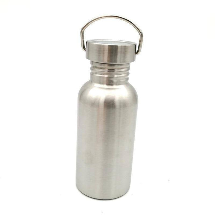 Leakproof stainless steel bushcraft water bottle for hiking and outdoor hydration needs