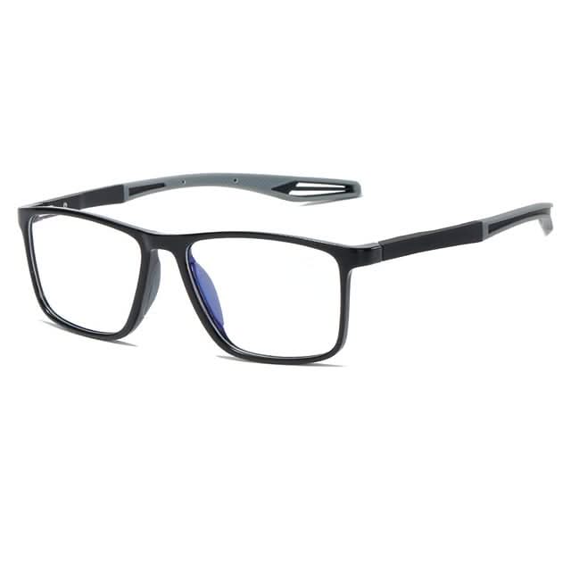 Close-up: Flexible ClarityFlex reading glasses, featherlight design for clear near vision & comfort.