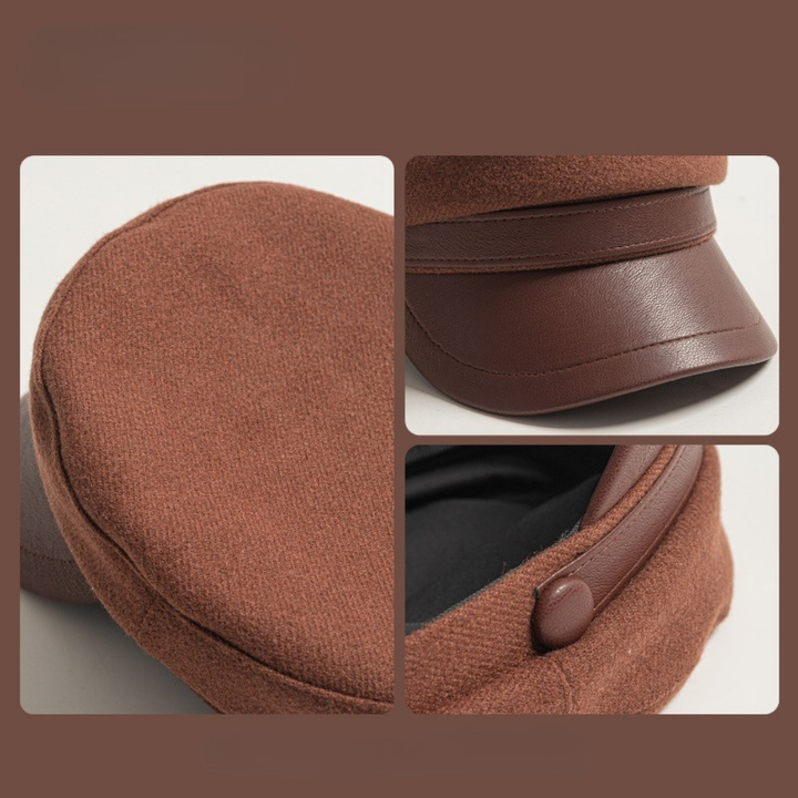 Classic beige fisherman cap, unisex design for stylish casual headwear, reflecting European coastal trend.