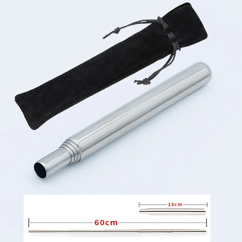 Unisex fire blowpipe and carrying case, essential camping gear for wilderness adventures